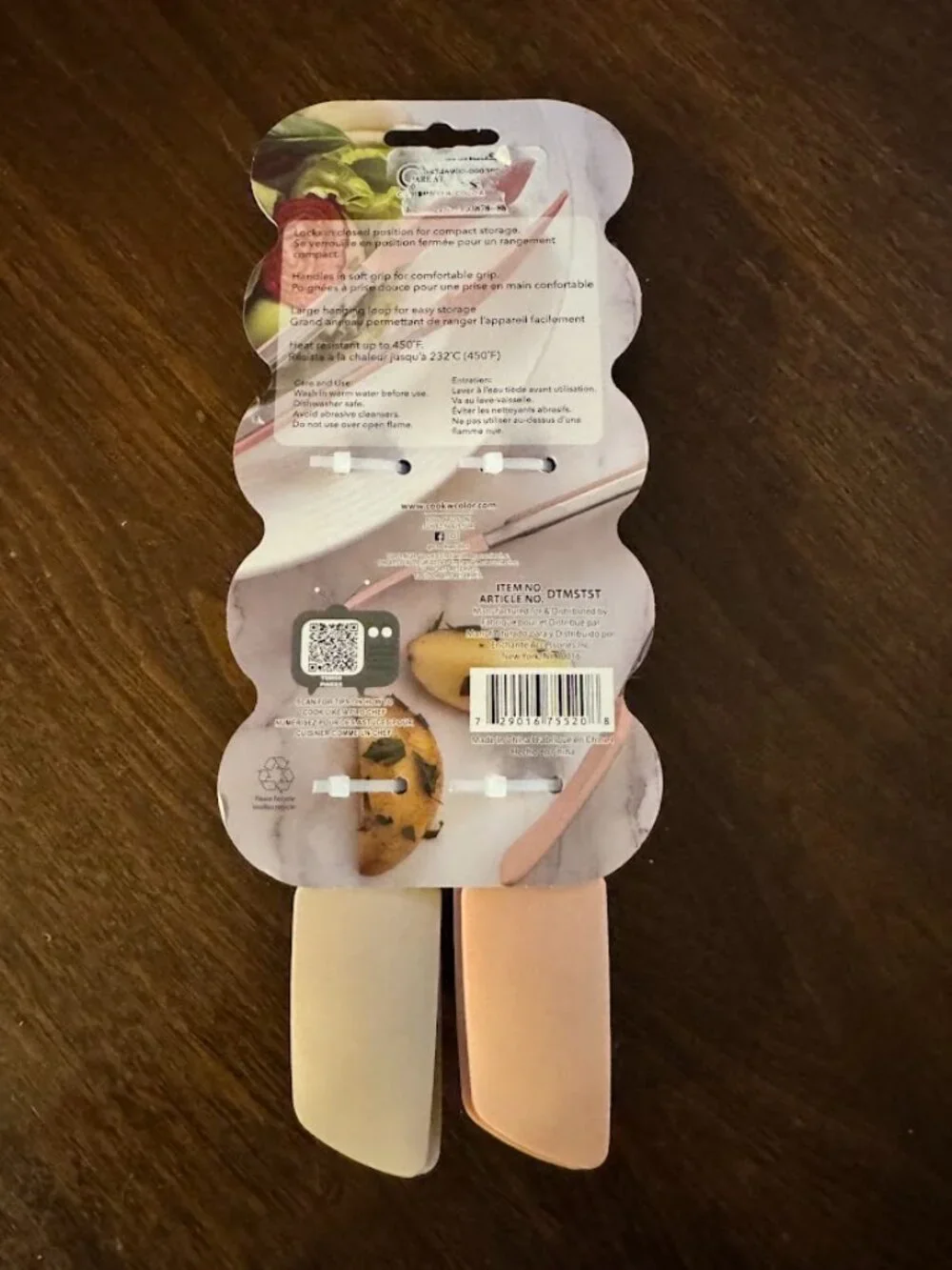 Cook With Color 2 Piece Pink Mini Silcone Locking Tongs